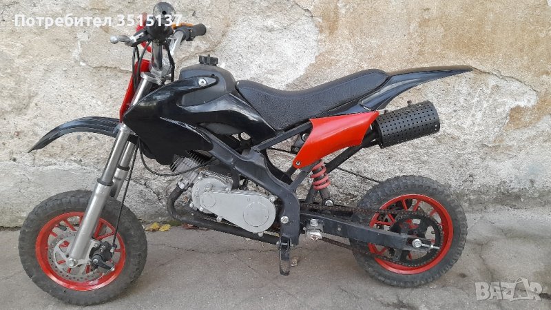 Мини крос 60 кубика покет байк  кросов мотор , снимка 1