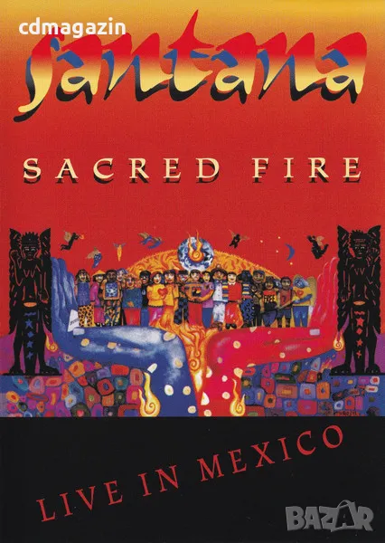 DVD Santana – Sacred Fire, Live In Mexico, снимка 1