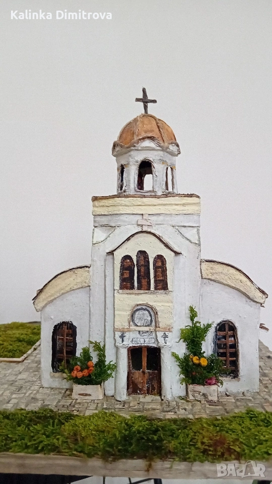 Макет на храм св.Анастасий-гр.Харманли., снимка 1