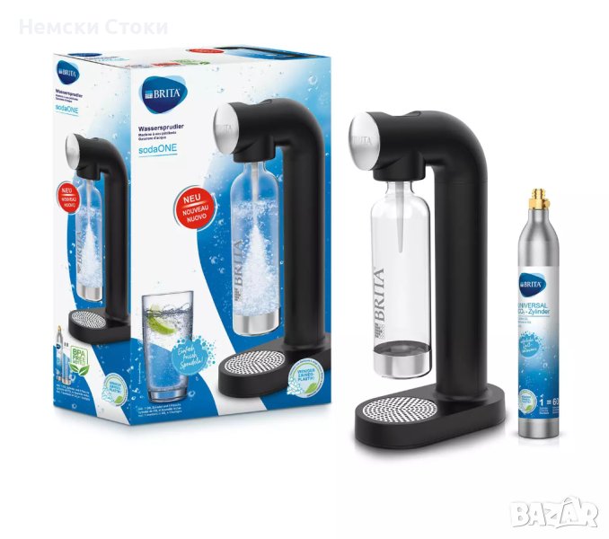 Машина за сода Brita Sodaone + CO2 бутилка , Германия, снимка 1