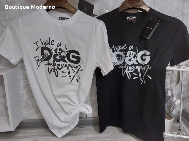 Дамска тениска D&G, снимка 1