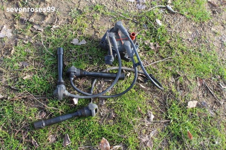 Бобина с 3 кабела 0221503407 Фиат Пунто 2 2001 1.2i 60 Fiat Punto 2  2/3врати, снимка 1