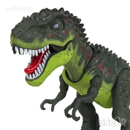 Детска игра Динозавър T-REX, движещ, зелен, играчка динозавър , снимка 1