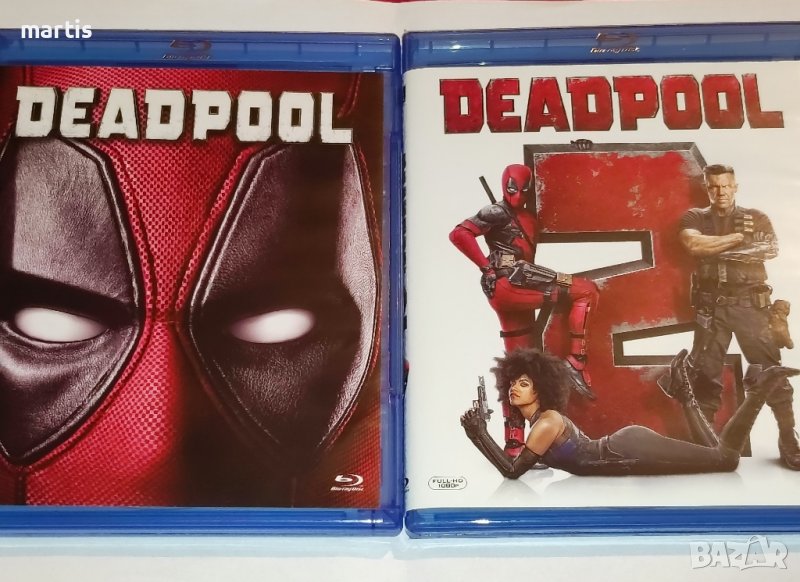 Blu-ray Deadpool 1&2 Бг.суб, снимка 1