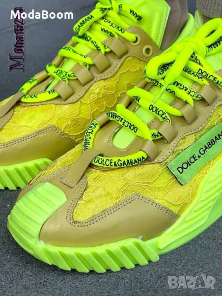 Dolce & Gabbana естествен велур дамски маратонки , снимка 1