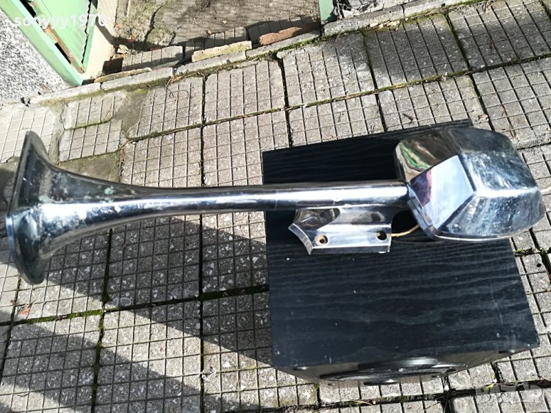 MITSUBA MARINE HORN-JAPAN 12V-ВНОС ШВЕЦИЯ, снимка 1