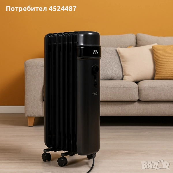 Маслен радиатор - Agadir, 1500 Smart WIFI, снимка 1