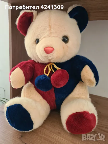 Детска плюшена играчка Мече, височина 40см, снимка 1