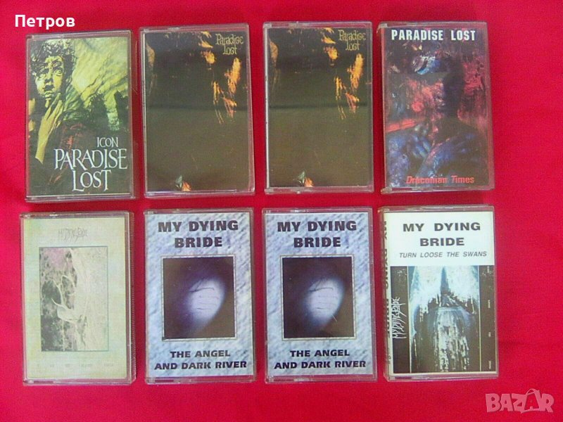 Метъл касети (Moonspell, Paradise Lost, Tiamat, My Dying Bride etc.), снимка 1