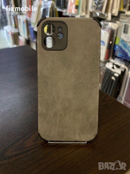 Apple iPhone 12 Луксозен кожен гръб / кейс, снимка 1