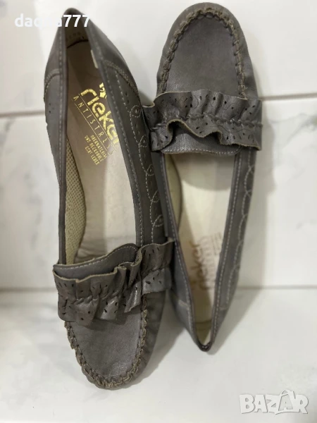 Rieker Антистрес обувки естествена кожа, снимка 1