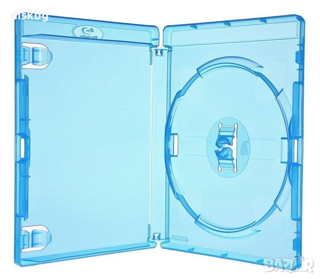 Нова кутия за Blu-ray 11мм eдинична с лого, BD-R Box, Блу рей, снимка 1
