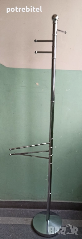 Метална закачалка с 3+3 въртящи рамена - за 10 евро, снимка 1