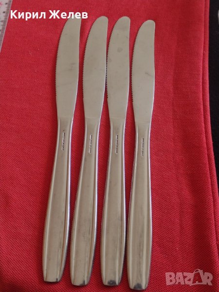 Четири стари ножа с маркировка INOX MADE IN ITALY перфектно състояние без забележки 42165, снимка 1