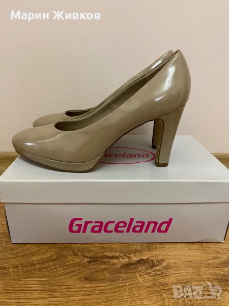 Дамски обувки на ток Graceland, снимка 1