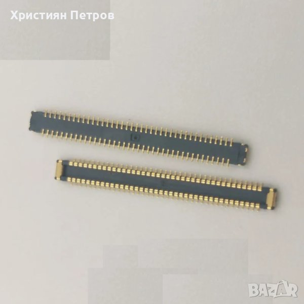 Конектор / Букса 78 pin на лентов кабел за Samsung Galaxy A41, A51, A31, A71, снимка 1