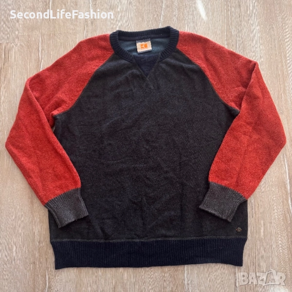 Hugo Boss Orange мъжки пуловер памук вълна XXL, снимка 1