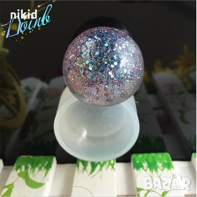 3 см топче силиконов молд форма за фондан шоколад смола украса декор , снимка 1