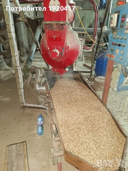 продавам линия за производство на пелети , снимка 1