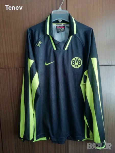 Borussia Dortmund 1996/1997 Nike Vintage оригинална тениска фланелка блуза Борусия Дортмунд XL Away, снимка 1