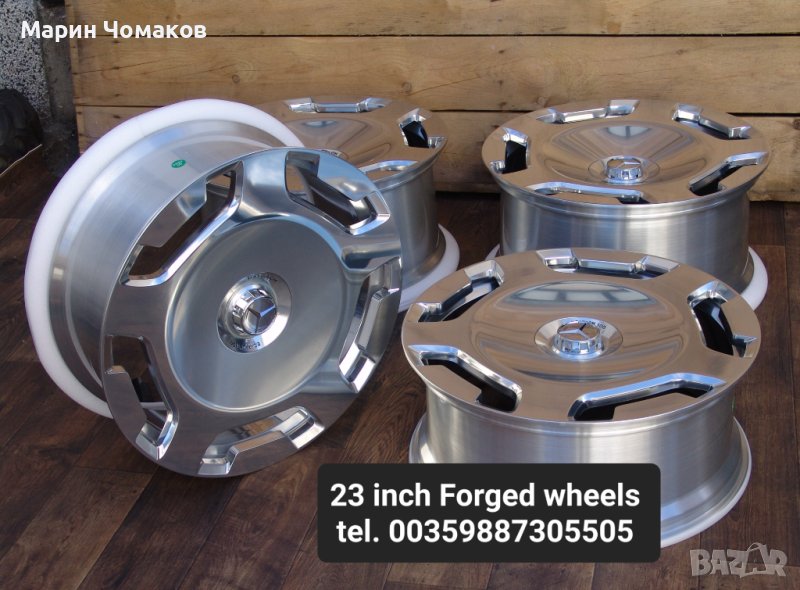 23 цолови Ковани джанти за Mercedes GLS Edition 100 MAYBACH, снимка 1