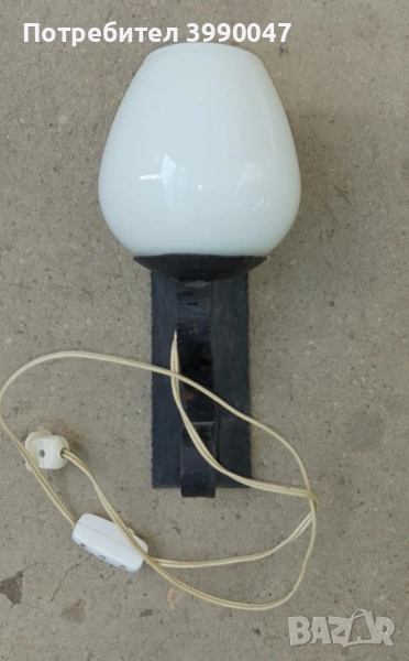 Нощна лампа от ковано желязо, снимка 1