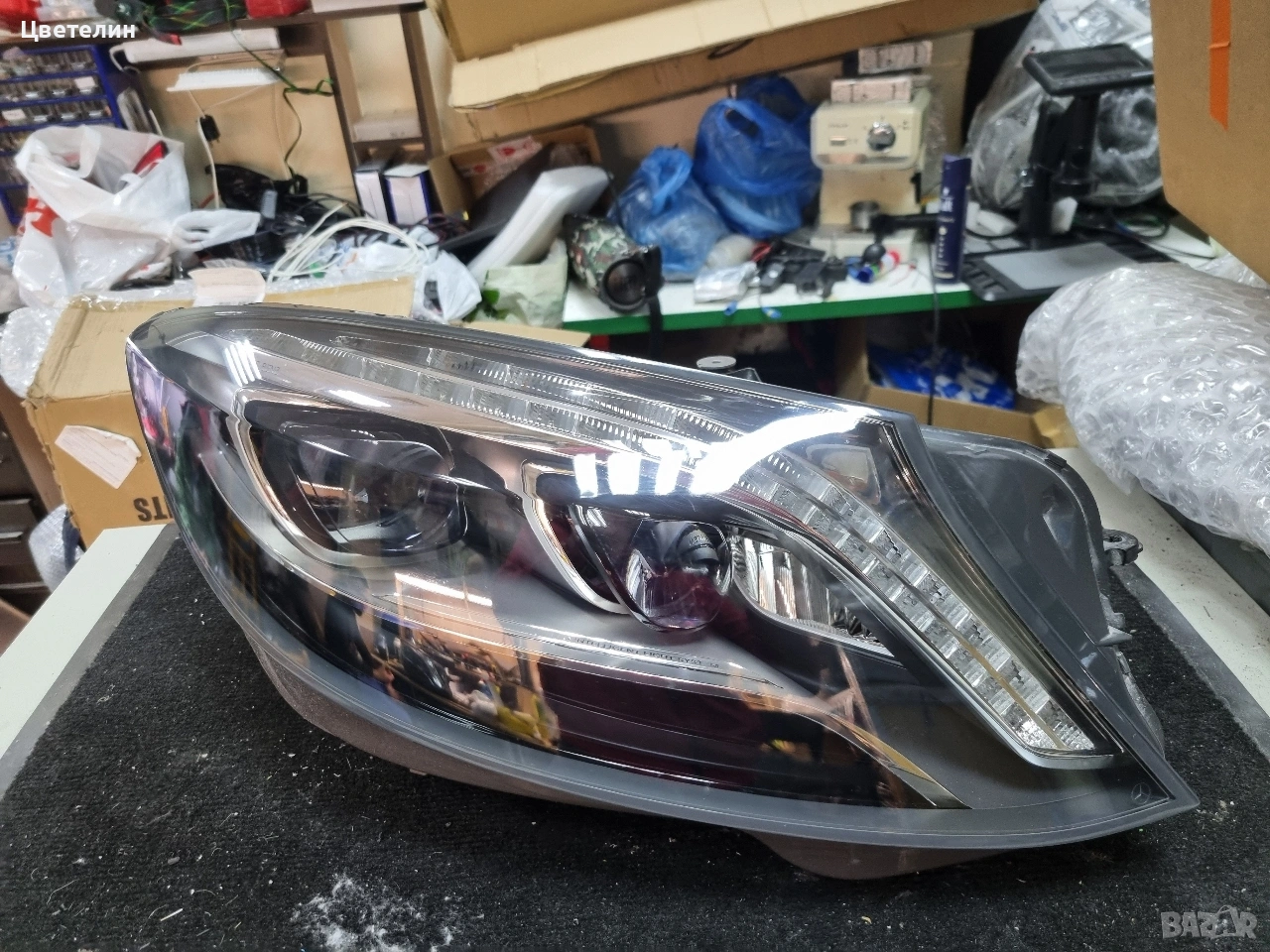 Десен фар Mercedes S W222 desen far Мерцедес 222, снимка 1