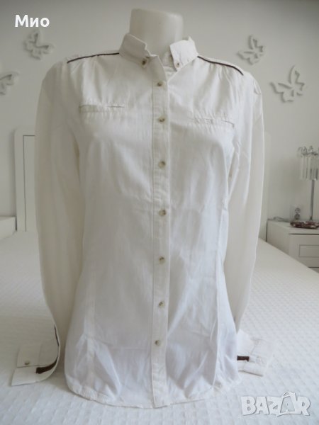 BSK country, бяла риза, S, снимка 1