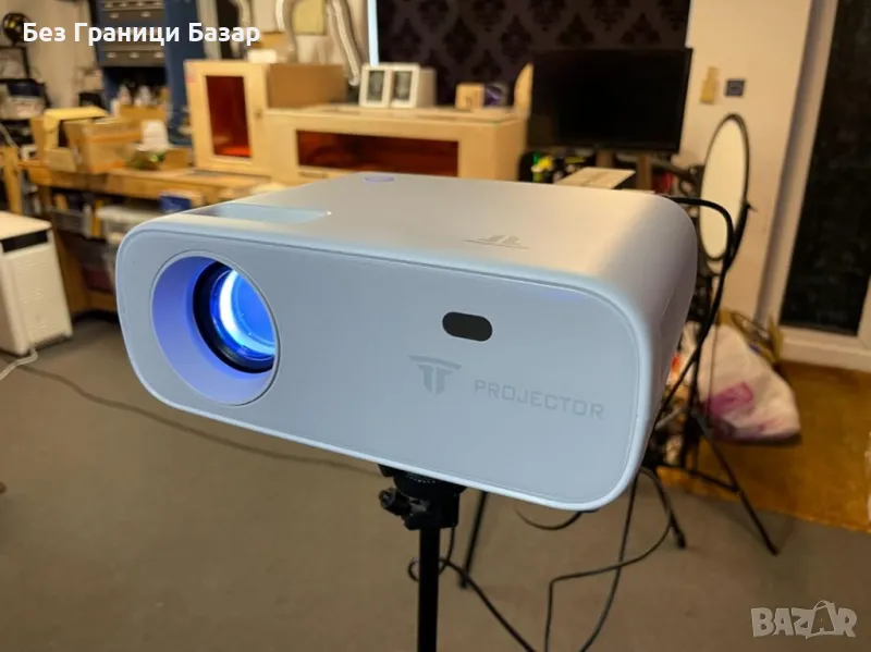 Нов Компактен мини проектор ZDK за GC03/XFY6B серия с Bluetooth – преносим и удобен, снимка 1