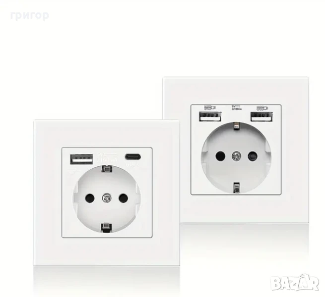 Контакт с две USB , снимка 1