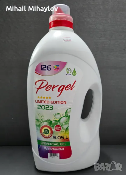 Продавам полски гел за пране Pergel Universal 5.05 л, снимка 1
