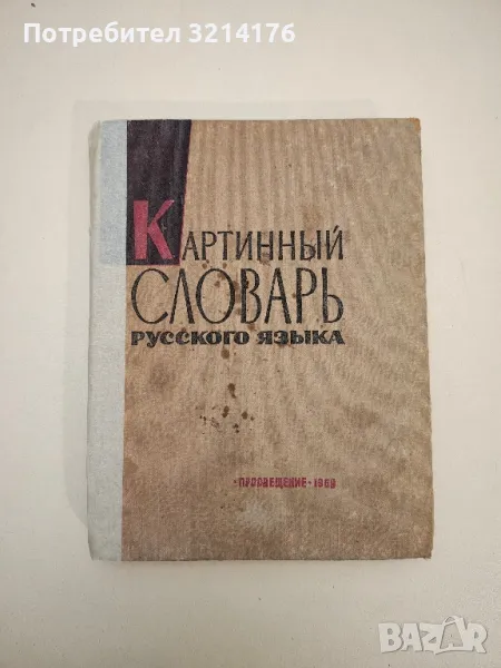 Картинный словарь русского языка - Ю. В. Ванников, А. Н. Щукин, снимка 1