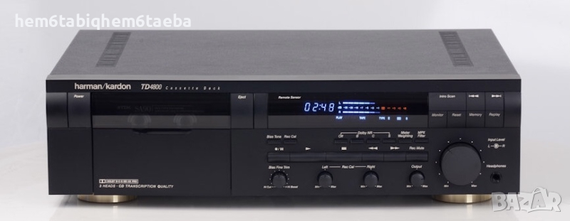 За HARMAN / KARDON касетни декове - обучено дистанционно със специални функции, снимка 1