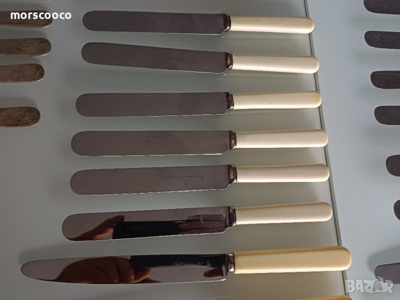 Старинни прибори за хранене със себърно покритие, снимка 1