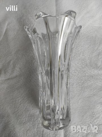 Кристална ваза "Violetta" Poland, снимка 5 - Вази - 39913665