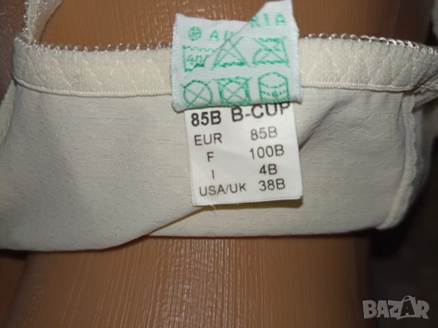 Palmers 85 B- Сутиен с меки чашки с банел в екрю, снимка 7 - Бельо - 44014300