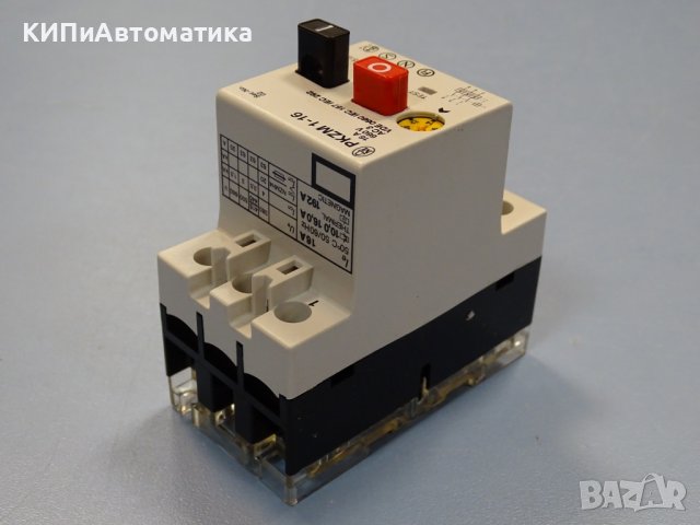 моторна термично-токова защита KLOCKNER MOELLER PKZM 1-16 Circuit Breaker 10-16A, снимка 4 - Резервни части за машини - 37660345