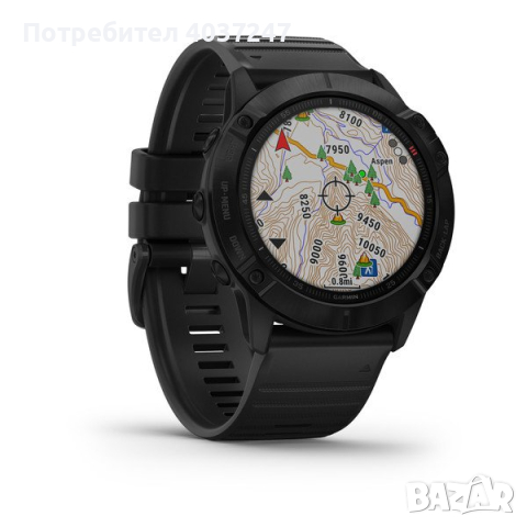 Смарт Часовник Smartwatch Garmin Fenix 6X Pro 51mm. Black, снимка 3 - Мъжки - 44861035