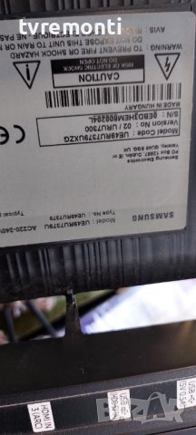 MAIN BOARD ,BN94-14277L,BN41-02703A, for, Samsung UE49RU7379U, снимка 5 - Части и Платки - 37465602