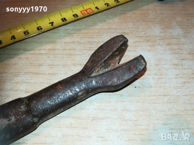 антика-руска брадва/чук/кози крак 2803211956, снимка 5 - Колекции - 32337059