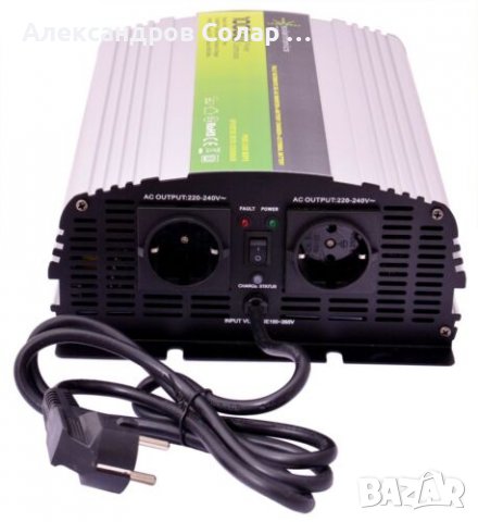 12V, 1000/2000W UPS инвертор с чиста синусоида, снимка 2 - Други - 38881597