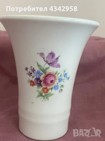 Schumann Arzberg.Germany.1960 г. Порцеланова ваза., снимка 2 - Антикварни и старинни предмети - 50762686