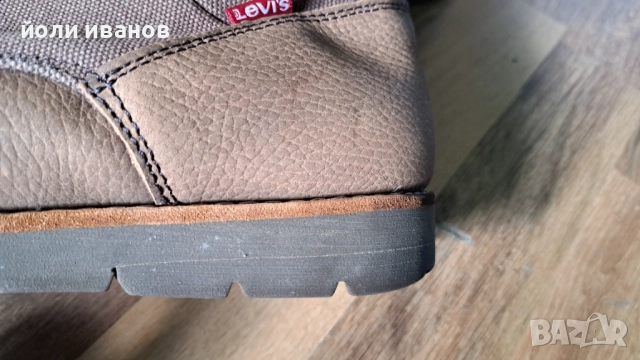 Levis-кожени оригинални мъжки обувки 43 номер, снимка 6 - Маратонки - 52275729