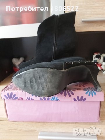 Дамски зимни боти на ток, снимка 3 - Дамски боти - 33576685