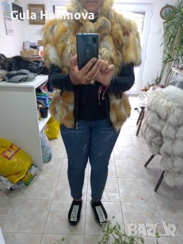 Дамски елек лисица