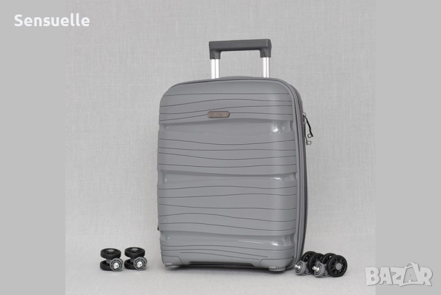 Куфар за ръчен багаж с колелца, снимка 3 - Куфари - 52809364