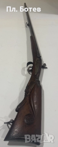 Стара капсулна пушка, снимка 7 - Антикварни и старинни предмети - 52976893