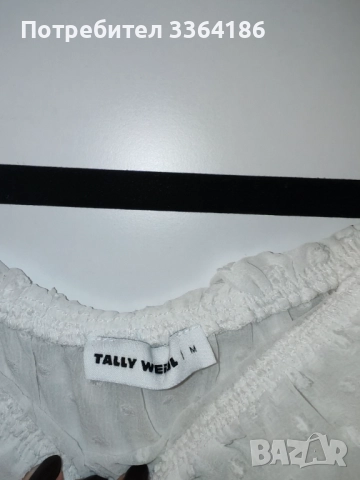 Ефирна блуза Tally Weil, снимка 3 - Корсети, бюстиета, топове - 52676133