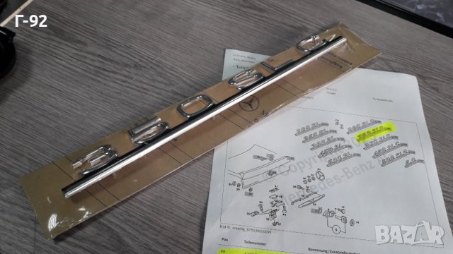 A1078170315**NEU**MERCEDES-BENZ**SLC350**Емблема - ЗАДНА**, снимка 3 - Части - 43085162