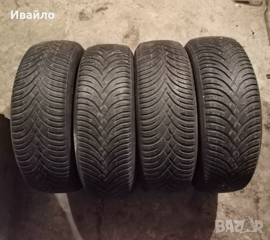 Продавам 4 броя Зимни гуми 195.65.15 на 1 сезон дот 2019 Kleber 